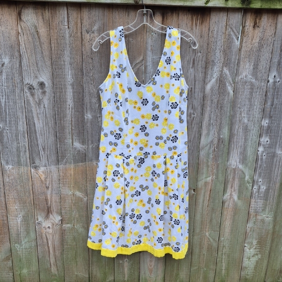 Vintage Dresses & Skirts - Vintage Floral Sleeveless Summer Dress Size Large Or Xl.